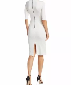 Alice + Olivia Delora Knit Bodycon Dress Black -Alice + Olivia Sales unnamed file 1784