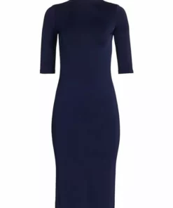 Alice + Olivia Delora Knit Bodycon Dress Black -Alice + Olivia Sales unnamed file 1786