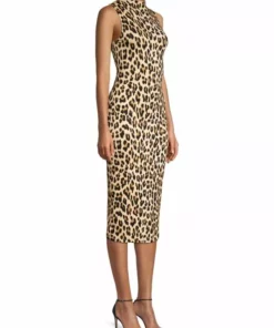 Alice + Olivia Delora Leopard Sleeveless Bodycon Dress -Alice + Olivia Sales unnamed file 1800