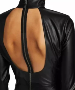 Alice + Olivia Delora Vegan Leather Bodycon Midi Dress -Alice + Olivia Sales unnamed file 1815