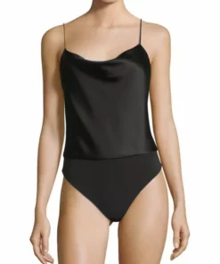 Alice + Olivia Harmon Bodysuit Off White -Alice + Olivia Sales unnamed file 1842