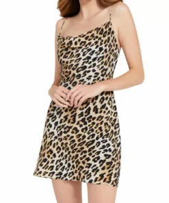 Alice + Olivia Harmony Leopard Draped Slip Mini Dress -Alice + Olivia Sales unnamed file 1859