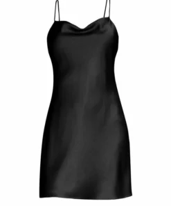 Alice + Olivia Harmony Satin Mini Slip Dress