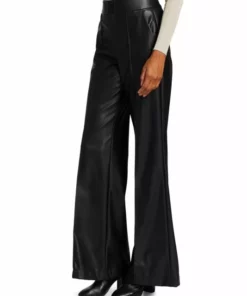 Alice + Olivia Dylan Vegan Leather Wide-Leg Pants -Alice + Olivia Sales unnamed file 1897