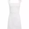 Alice + Olivia Maryann Tie-Shoulder Mini Dress