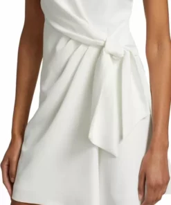 Alice + Olivia Katie Tie Wrap Mini Dress -Alice + Olivia Sales unnamed file 1925