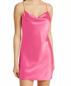 Alice + Olivia Harmony Satin Cowlneck Minidress -Alice + Olivia Sales unnamed file 1951