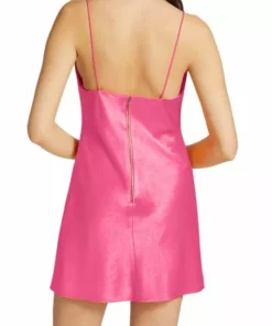 Alice + Olivia Harmony Satin Cowlneck Minidress -Alice + Olivia Sales unnamed file 1953