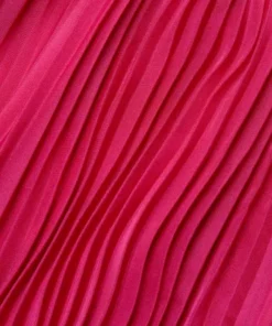 Alice + Olivia Sion Pleated & Smocked Midi-Dress -Alice + Olivia Sales unnamed file 201