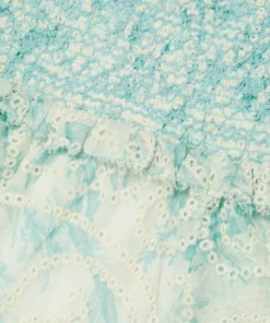 Alice + Olivia Jocelyn Floral Smocked Cotton Ruffle Minidress -Alice + Olivia Sales unnamed file 2011