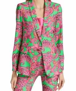 Alice + Olivia Macey Paisley Stretch Blazer -Alice + Olivia Sales unnamed file 2014
