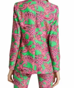 Alice + Olivia Macey Paisley Stretch Blazer -Alice + Olivia Sales unnamed file 2016