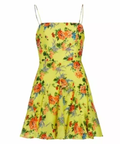 Alice + Olivia Ginny Floral Minidress