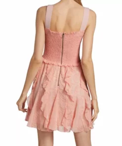 Alice + Olivia Jocelyn Eyelet Ruffle Minidress -Alice + Olivia Sales unnamed file 2055