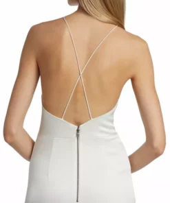 Alice + Olivia Samia Sleeveless Satin Gown -Alice + Olivia Sales unnamed file 2068