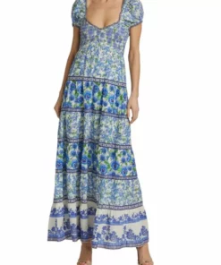 Alice + Olivia Rosalyn Tiered Maxi Dress -Alice + Olivia Sales unnamed file 2090