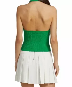 Alice + Olivia Ike Cable-Knit Turtleneck Top -Alice + Olivia Sales unnamed file 2131