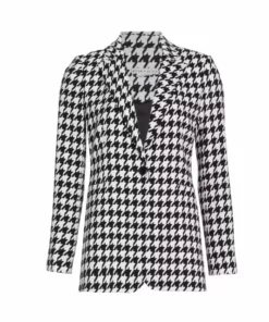 Alice + Olivia Breann Checkered Blazer