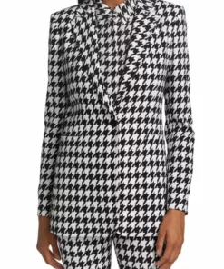 Alice + Olivia Breann Checkered Blazer -Alice + Olivia Sales unnamed file 2136