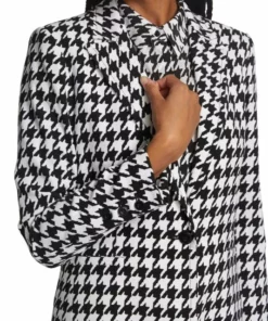 Alice + Olivia Breann Checkered Blazer -Alice + Olivia Sales unnamed file 2139