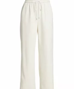 Alice + Olivia Benny Vegan Leather Front Pants