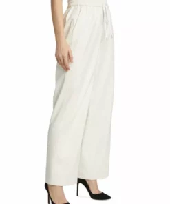 Alice + Olivia Benny Vegan Leather Front Pants -Alice + Olivia Sales unnamed file 2158