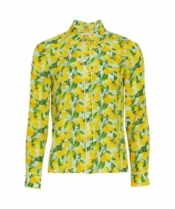Alice + Olivia Willa Silk Blouse