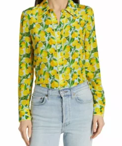 Alice + Olivia Willa Silk Blouse -Alice + Olivia Sales unnamed file 2171