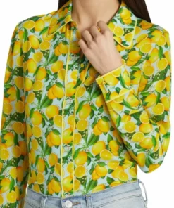 Alice + Olivia Willa Silk Blouse -Alice + Olivia Sales unnamed file 2174