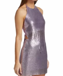 Alice + Olivia Frenchie Halter Chain Mesh Top -Alice + Olivia Sales unnamed file 2179