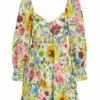 Alice + Olivia Crawford Floral Mini Dress