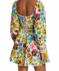 Alice + Olivia Crawford Floral Mini Dress -Alice + Olivia Sales unnamed file 2250