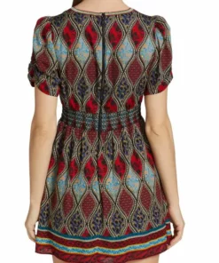 Alice + Olivia Tatiana Puff-Sleeve Minidress -Alice + Olivia Sales unnamed file 2264