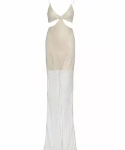 Alice + Olivia Havana Cut-Out Maxi Dress