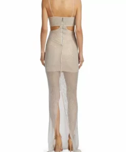 Alice + Olivia Havana Cut-Out Maxi Dress -Alice + Olivia Sales unnamed file 2278