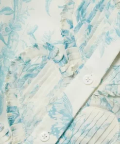 Alice + Olivia Kurt Heart Pintuck Button-Front Blouse -Alice + Olivia Sales unnamed file 2287