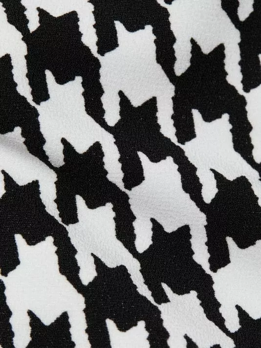 Alice + Olivia Olivia Flared Checkered Pants 7 Alice + Olivia Olivia Flared Checkered Pants - Image 7