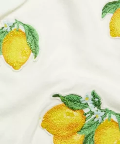 Alice + Olivia Ciara Lemon Cropped Sweater -Alice + Olivia Sales unnamed file 2357