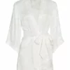 Alice + Olivia Domino Satin Robe