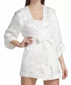 Alice + Olivia Domino Satin Robe -Alice + Olivia Sales unnamed file 2360