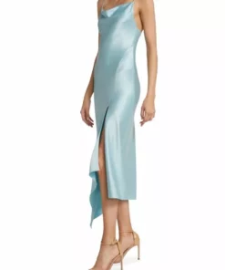 Alice + Olivia Harmony Asymmetric Slip Dress -Alice + Olivia Sales unnamed file 2382