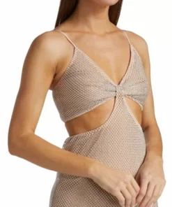 Alice + Olivia Havana Crystal-Embellished Mesh Minidre 12 Alice + Olivia Havana Crystal-Embellished Mesh Minidre -Alice + Olivia Sales unnamed file 2391