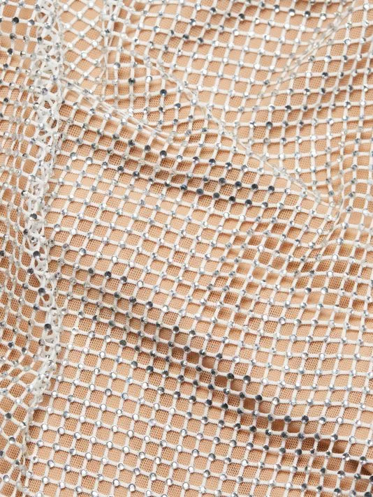 Alice + Olivia Havana Crystal-Embellished Mesh Minidre 7 Alice + Olivia Havana Crystal-Embellished Mesh Minidre - Image 7