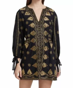 Alice + Olivia Zia Embroidered Minidress -Alice + Olivia Sales unnamed file 2395