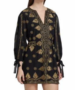 Alice + Olivia Zia Embroidered Minidress -Alice + Olivia Sales unnamed file 2396