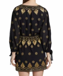 Alice + Olivia Zia Embroidered Minidress -Alice + Olivia Sales unnamed file 2397