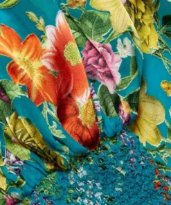 Alice + Olivia Sheila Floral Satin Blouse -Alice + Olivia Sales unnamed file 2406