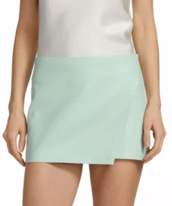 Alice + Olivia Lilia Vegan Leather Skirt -Alice + Olivia Sales unnamed file 2447