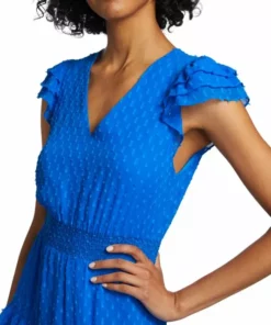 Alice + Olivia Markita Tiered Swiss-Dot Minidress -Alice + Olivia Sales unnamed file 246