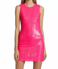 Alice + Olivia Delora Sequin Sleeveless Minidress 9 Alice + Olivia Delora Sequin Sleeveless Minidress -Alice + Olivia Sales unnamed file 2471